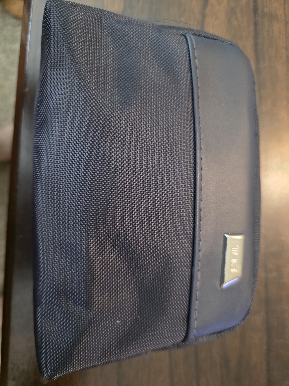 Black Tumi Unisex Travel Toiletry Pouch Bag - BRAND NEW